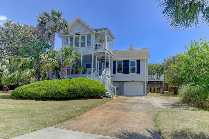8 44th- Family Beach House, Partial Ocean Views! - Isle of Palms, SC