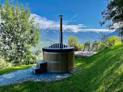 Lucien and Thérèse's Mayen - Jacuzzi, Valais