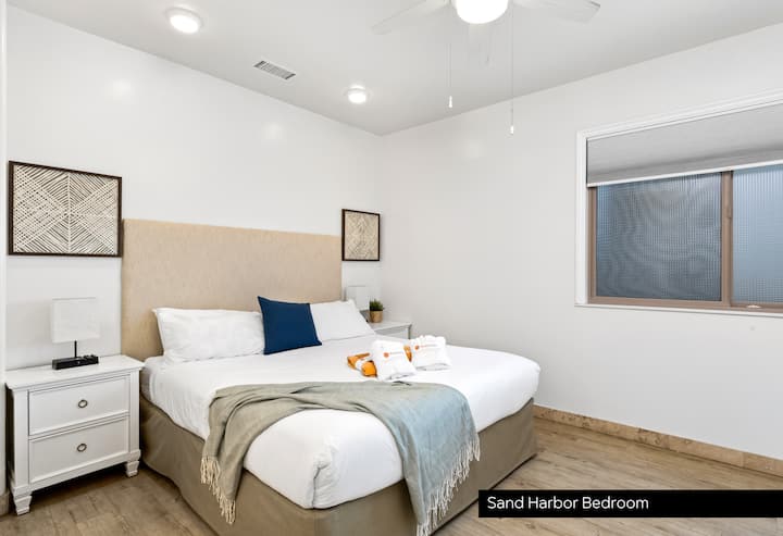 ห้องนอน Sand Harbor