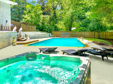 Stone Mountain Escape | Pool | Hot Tub | 13