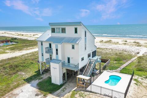 Exclusive beachfront ,private pool! Indian Summer