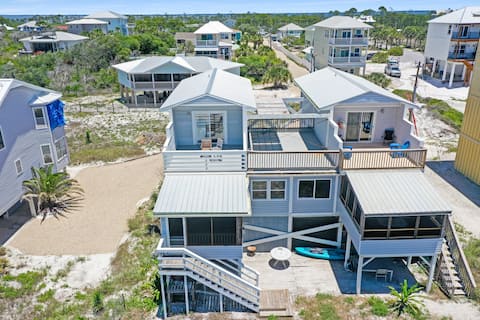 Beachfront, North Cape San Blas ~ Whataday