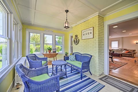 Home w/ Patio, 2 Blocks to St. Lawrence River