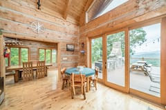 Luxury+Cabin+on+4+Acr+Mtn+Top+w%2FOutdoor+Kit%2FFirepl