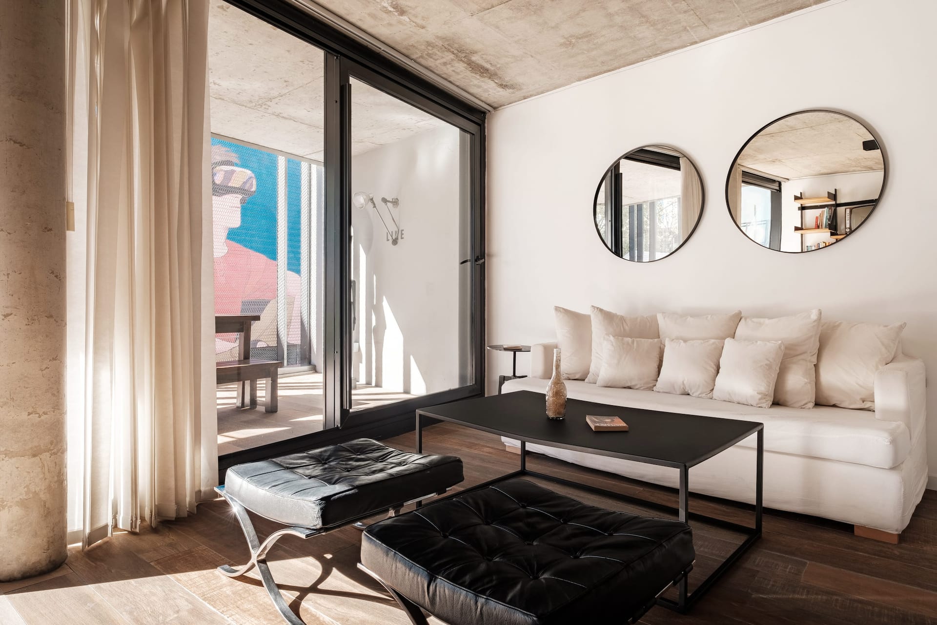 Apartamento de 1 quarto com terraço privativo em Palermo