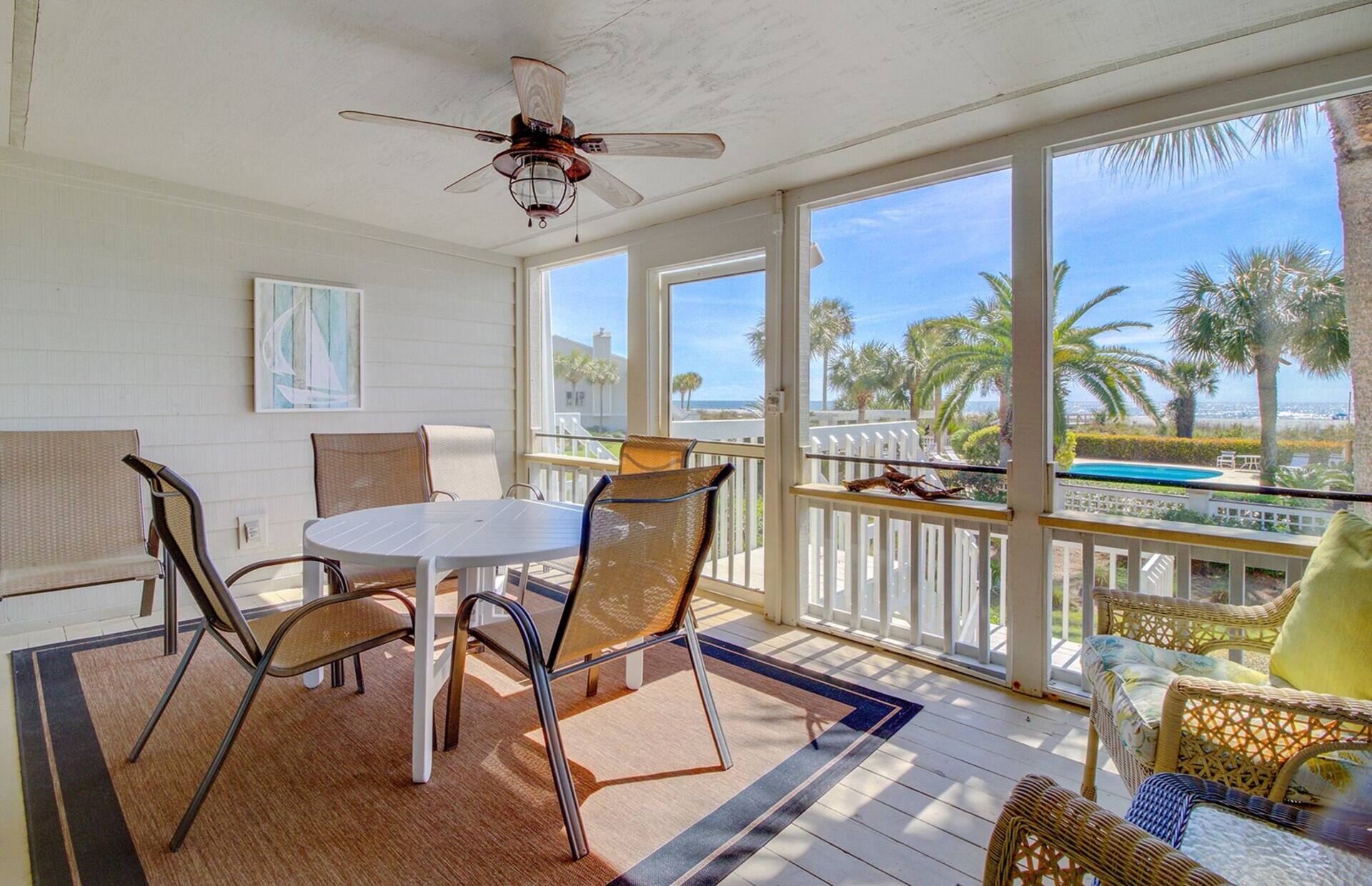 Awesome nieuwe Oceanfront Beach Club Villa aanbieding onlangs gerenoveerd, $ 250 tegoed voor strandspullen, inclusief sportkaart!