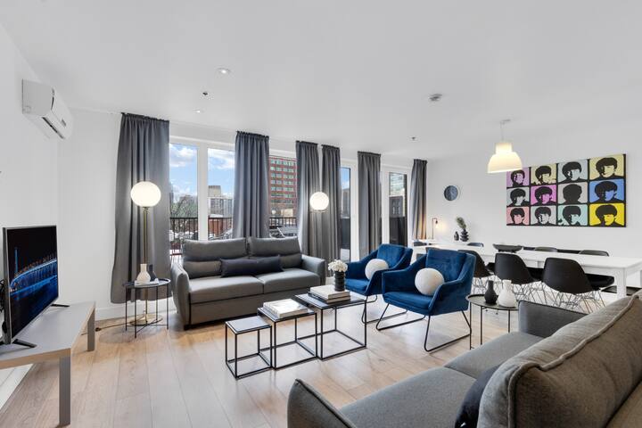 LiV MTL Downtown-503 Premium 3BR Duplex Rooftop
