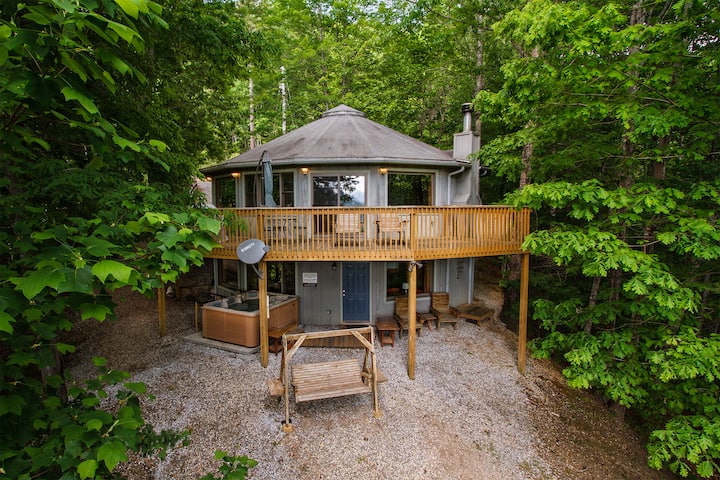 The Round House Secluded Mountain Escape - Bryson City, NC