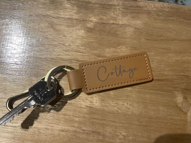 The Cottage – fire’s lit, grab a drink and relax!