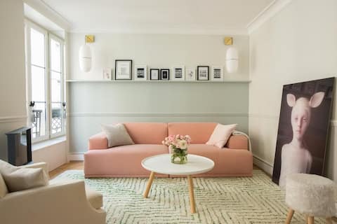 Cozy cocoon for 2p in Paris