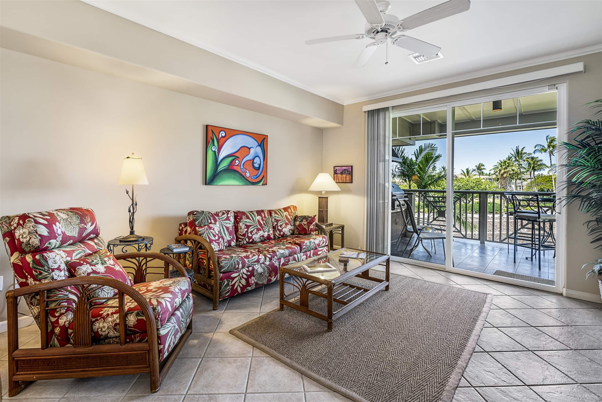 Waikoloa Beach Villa F23, Upgrades, BBQ and new AC - Main photo