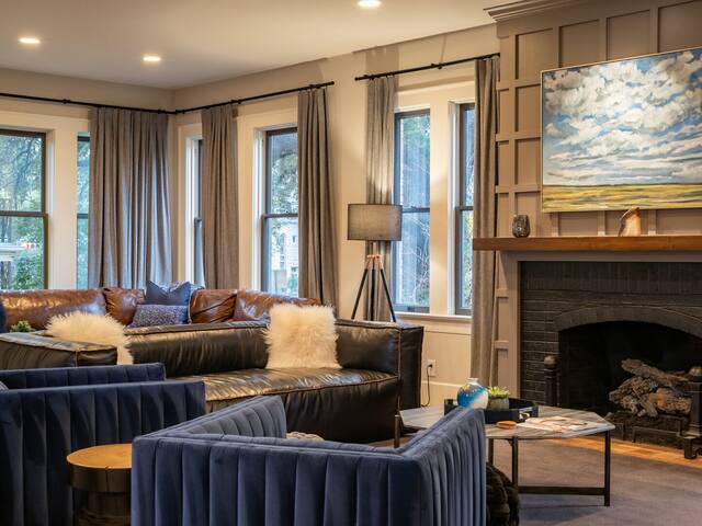 Historic Tudor Home + Walk to Downtown – Dozier! gallery image 5