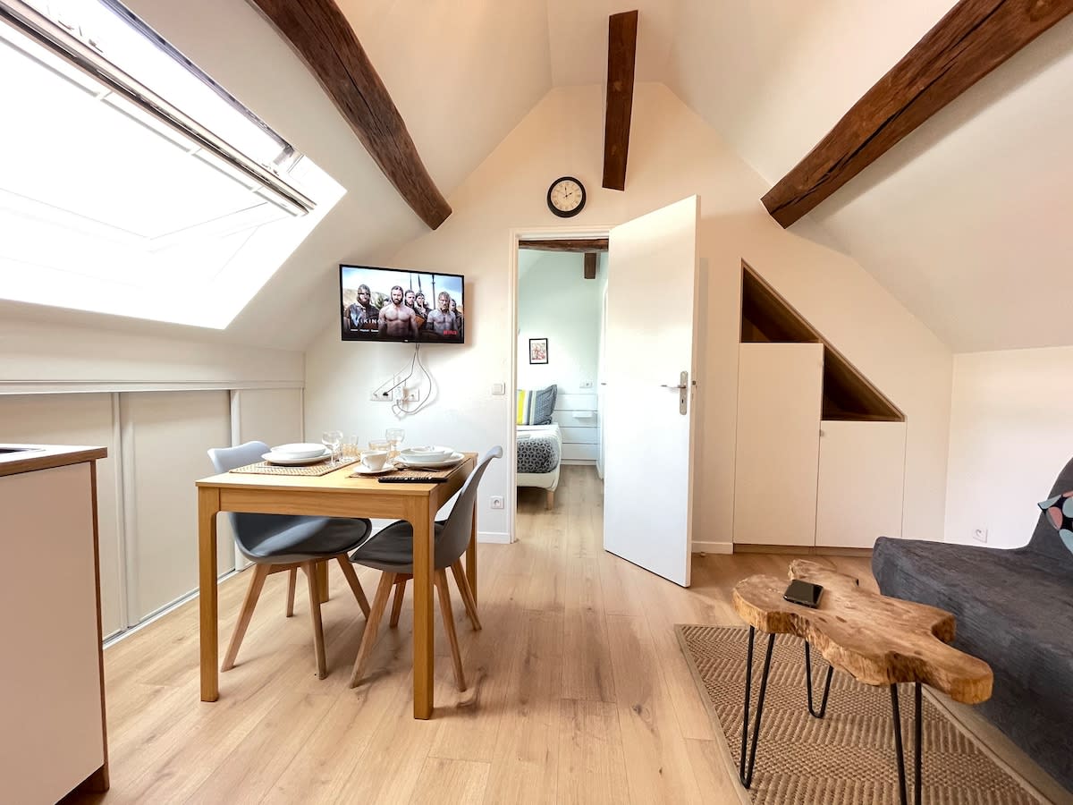 Propriété Airbnb réussie: Le vieux Massy Rer 600m Orly 20 min Netflix Neuf à Massy