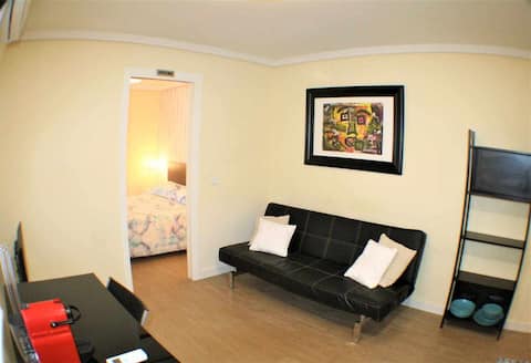 Propiedad de Airbnb exitosa: Apartment near downtown Madrid Rio. New en Latina