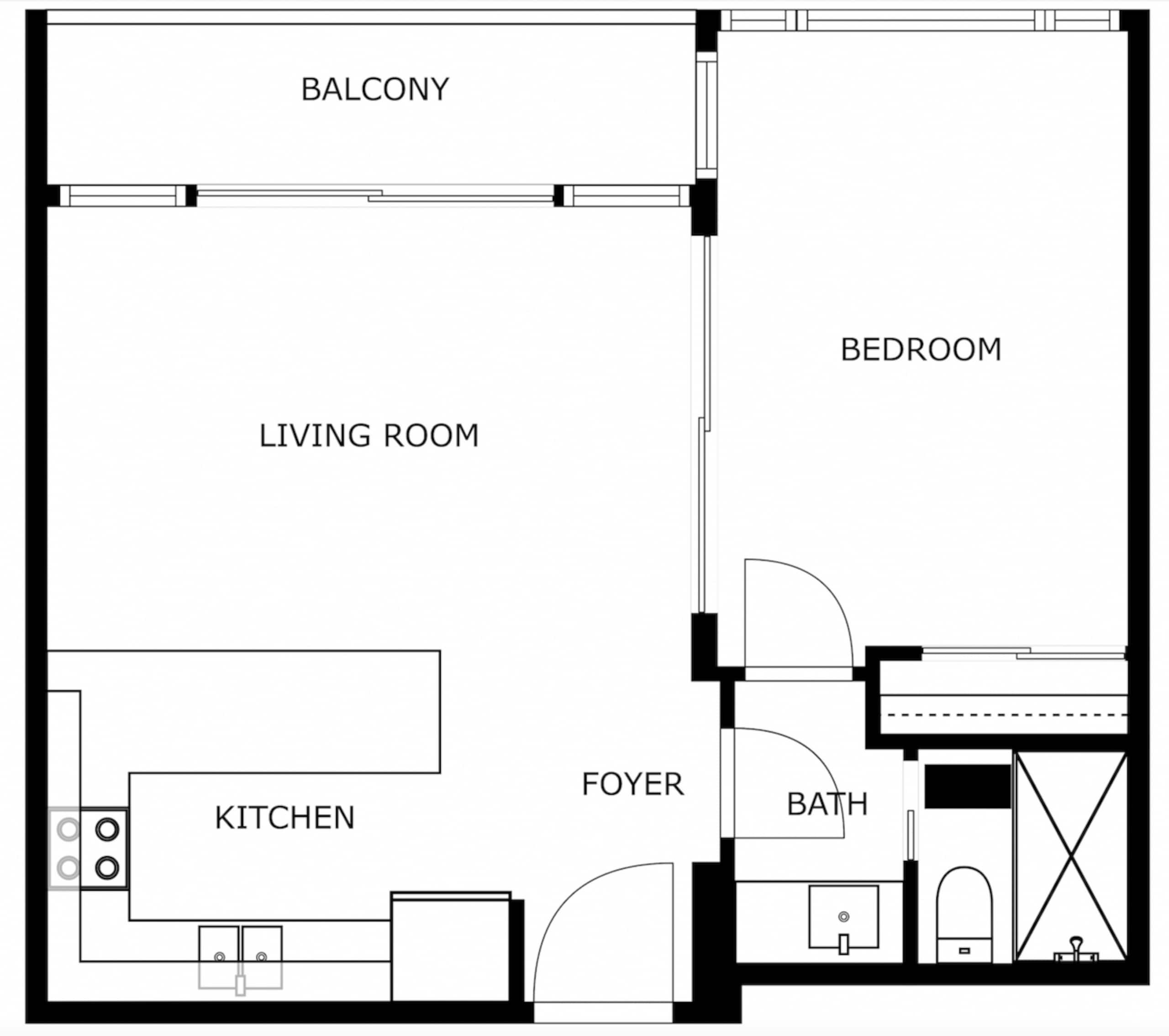 Condo in Honolulu · ★4.33 · 1 bedroom · 2 beds · 1 private bath - Image 8