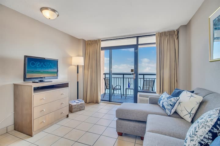 Hermosa Suite De Eficiencia Con Vista Al Mar En Landmark Resort - Myrtle Beach, SC