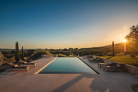 Lourmarin, Htd pool A/C By the"DomainedelaColline"