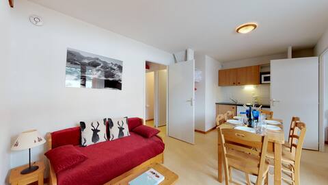 Balconies B 026 – Vanoise National Park Vanoise National Park, apartment for 6 people