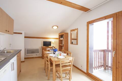 Balconies H 024 – Vanoise Vanoise National Park, apartment for 6 people.