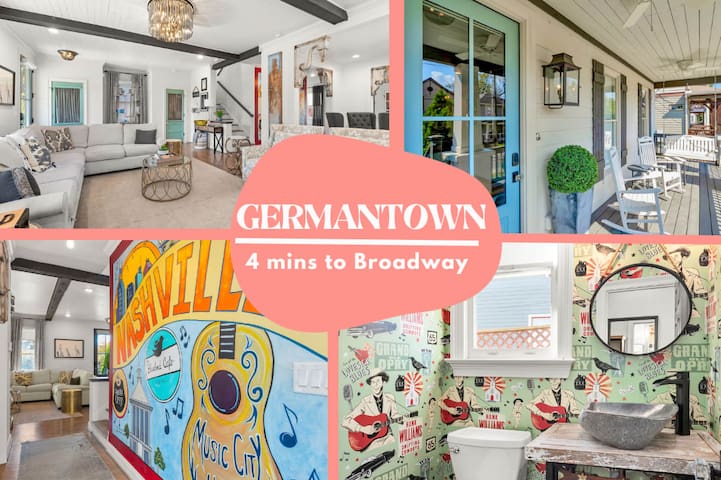 Luxe Downtown Home – Walkable – 4 mins to Broadway