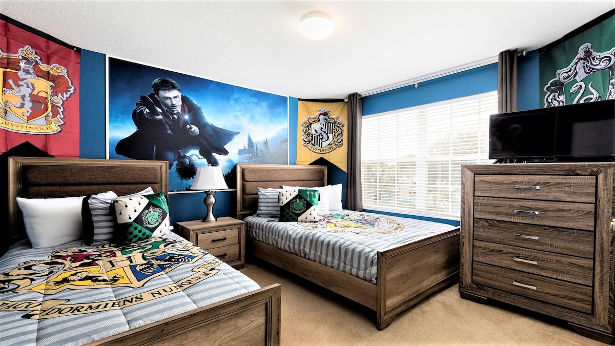 Djeca će obožavati spavaću sobu na katu uređenu u stilu Harryja Pottera
