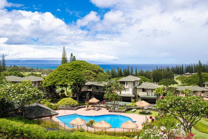 Oceanview Kapalua Villa, Perfect Winter Getaway!