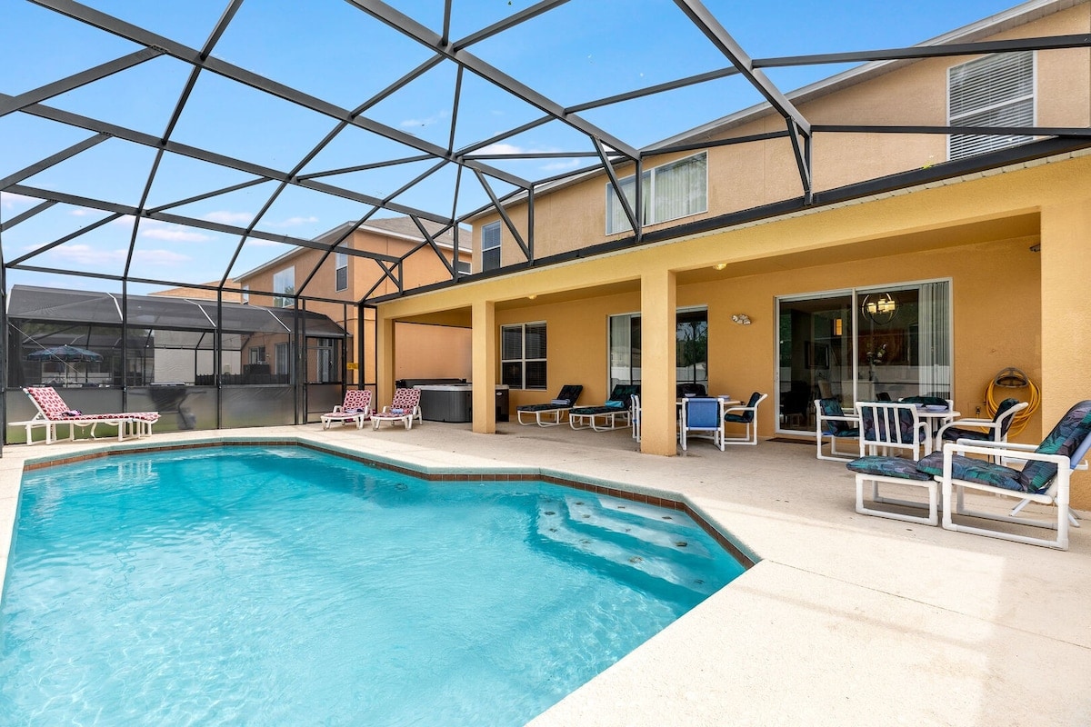 Disney Area, South West Pool, Hot Tub & Game Room