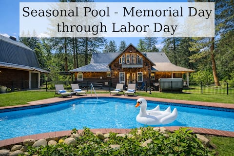 Family Cabin | Gather | Seasonal Pool | Hot Tub