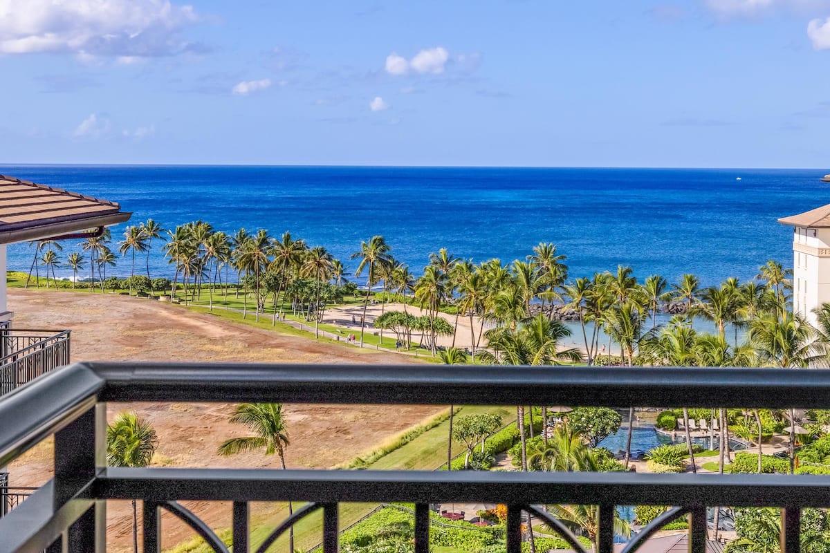 Ocean view from the lanai of condo O-1005