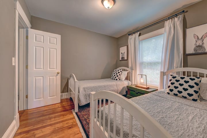 客房配有2張雙人牀