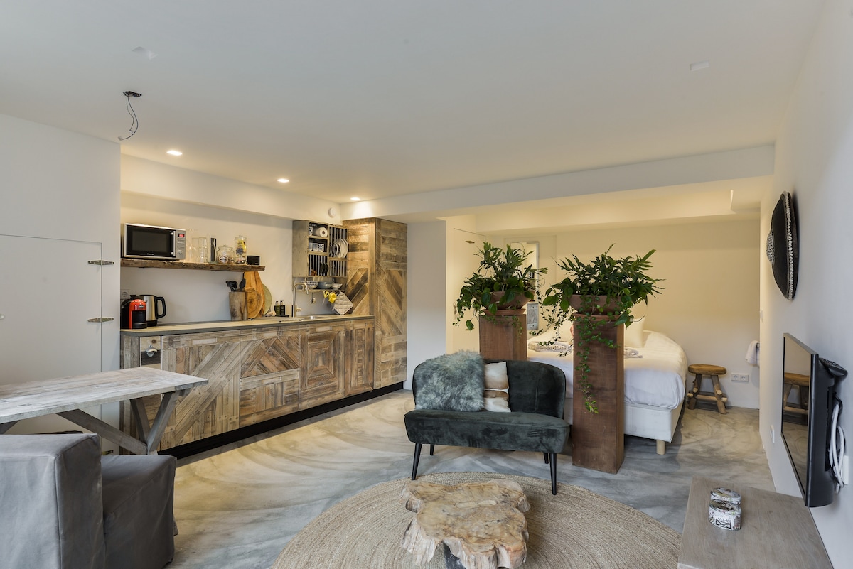 Successful Airbnb property: Luxury beach studio incl parking spot in Boulevard Midden