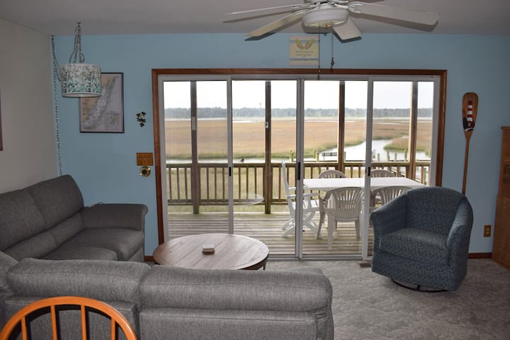 Fiddler Bay #5-lighthouse Views & Shared Pier - Chincoteague, VA