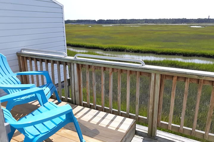 Fiddler Bay #5-lighthouse Views & Shared Pier - Chincoteague, VA