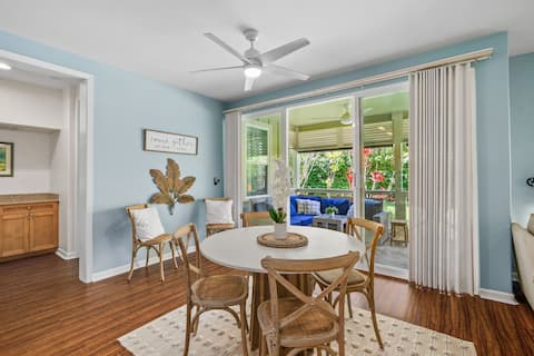 Top performing Airbnb: Nihilani 2 BR Condo, Ground Floor, Pool, AC #34B in Princeville