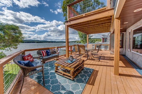 Croft Cove: lake home on Lamoka Lake