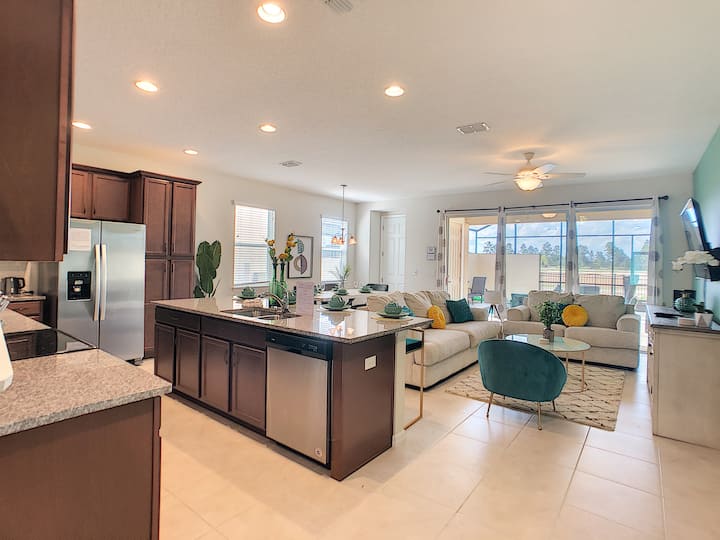 Sun Ridge Villa, Nyt Hjem Kun 20 Minutter Væk Fra Disney I Solara Resort - Florida