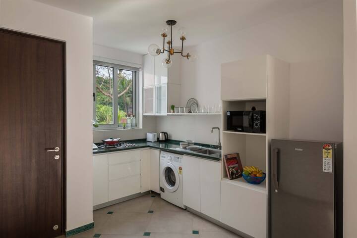 Fully equipped kitchen