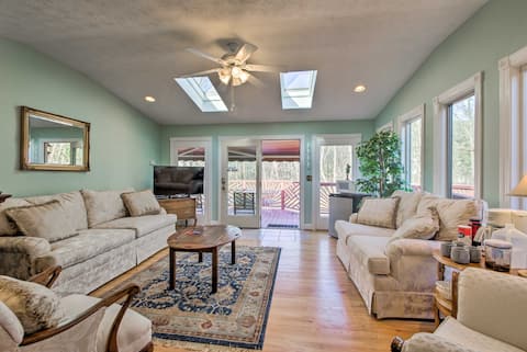 Damascus Home w/ Fire Pit & Views, Walk to Shops!