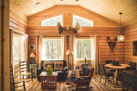 Denali Moose Cabin, Free Wifi, Entire Cabin, Private, 3 beds