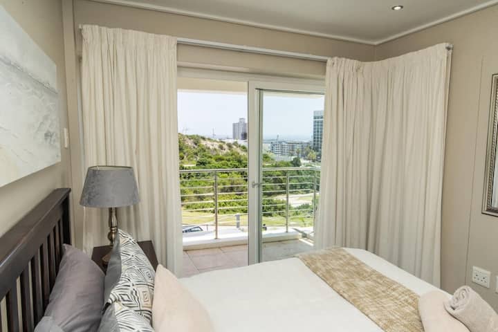 Main bedroom leading onto the balcony