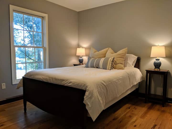 Bedroom #3: queen bedroom on the main floor