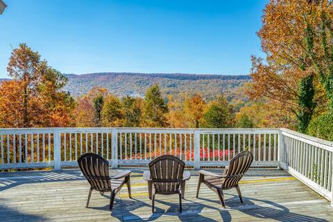 Hemlock Hill | Large Home w/ Gorgeous Views of Loo