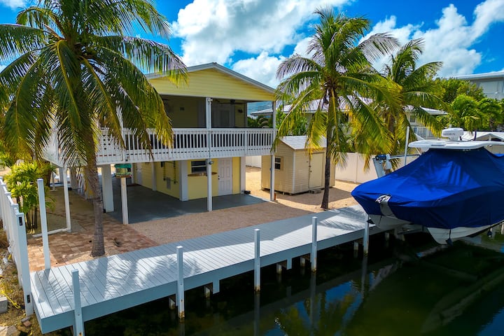 Cayman Cottage | 3 Bed/2 Bath Canalfront Home - Florida Keys, FL