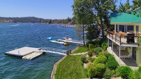 Eagles Nest at Bass Lake by Yosemite w Boat Dock!