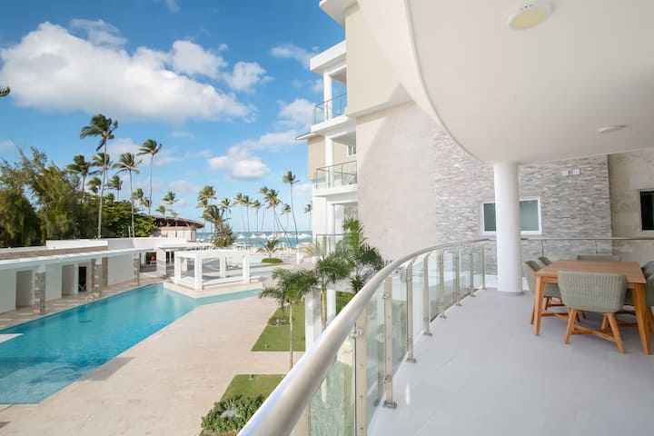 Luxueux Appartement 3br En Bord De Mer à Punta Cana - Punta Cana
