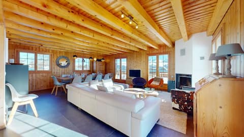 Narnia Ski In & Ski Out Chalet 14 people