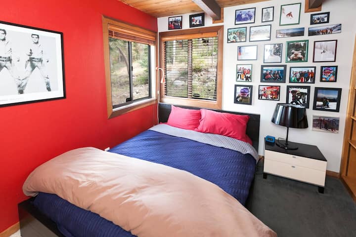 Queen bedroom with great views