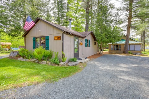 Lake Pleasant Cabin on 3 Acres w/ Private Beach!