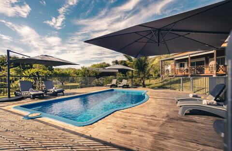Les Villas Mandarines with its magical setting