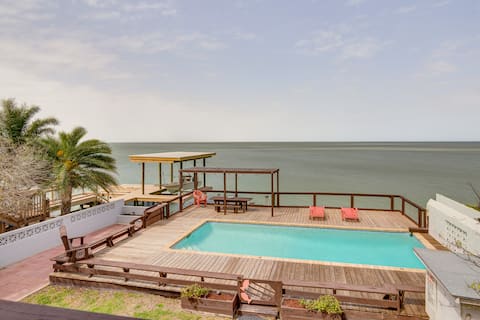 Waterfront Port Isabel Family Home w/ Pool & Pier!